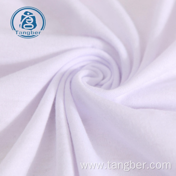 spun polyester plain dyed tubular knitted jersey fabric